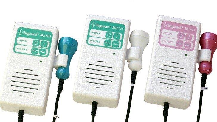 Detector fetal tipo portátil tecnologia digital